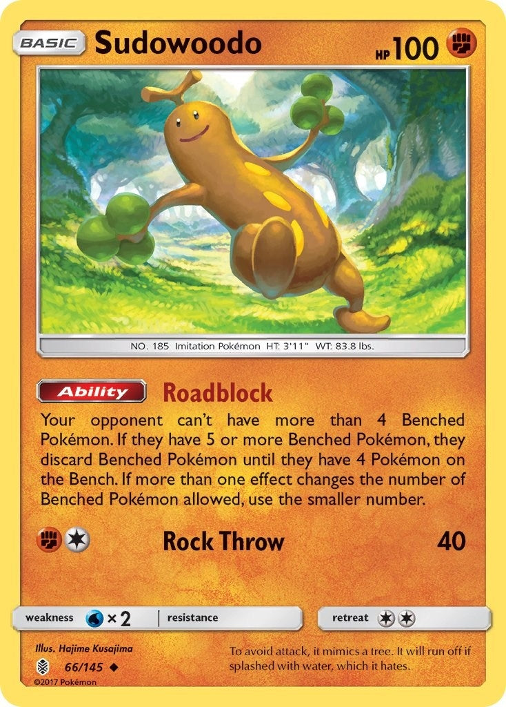 Image for Sudowoodo (66/145) (SM02) - Pokemon