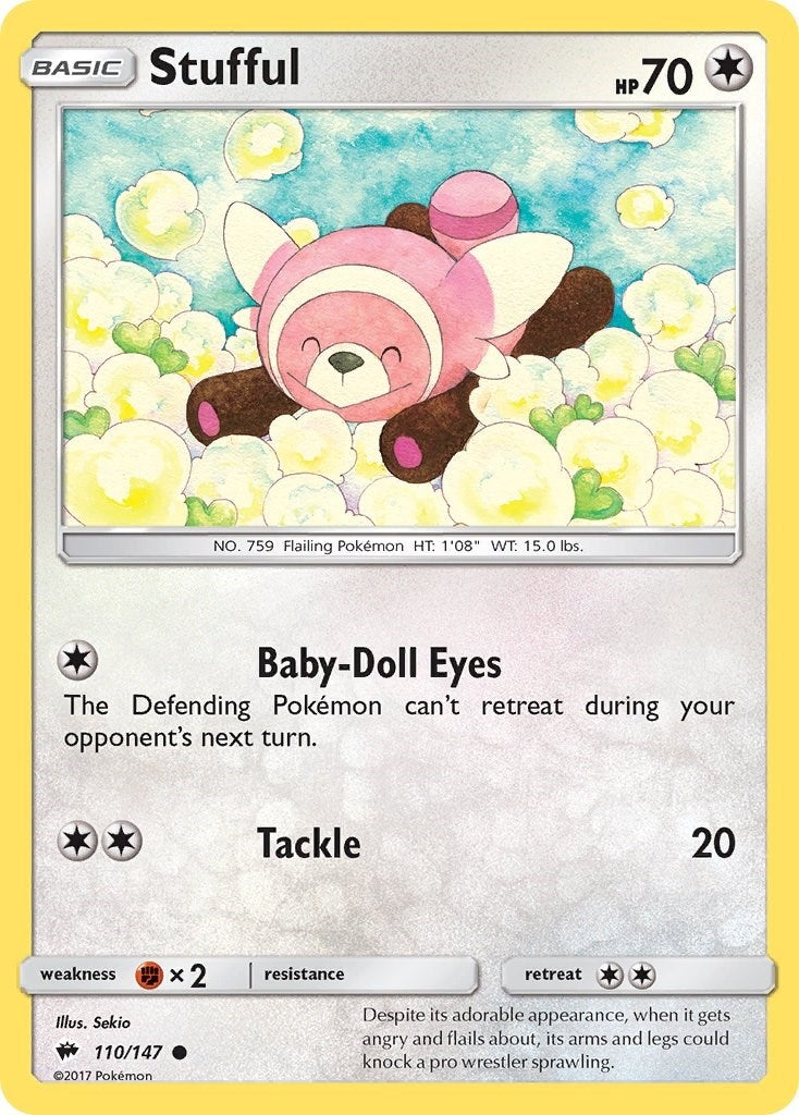 Image for Stufful (110/147) (SM03) - Pokemon