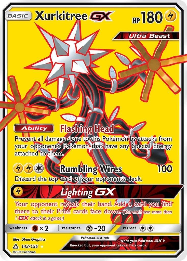 Image for Xurkitree GX (Full Art) (142/156) (SM05) - Pokemon