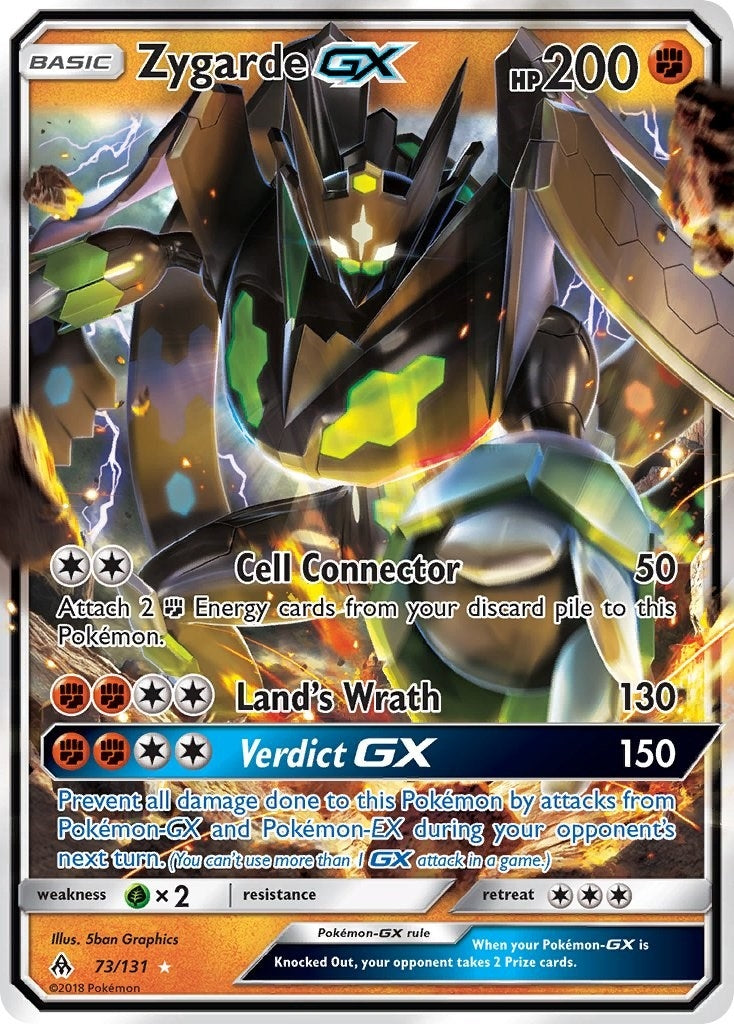 Image for Zygarde GX (73/131) (SM06) - Pokemon