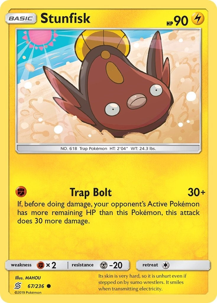 Image for Stunfisk (67/236) (SM11) - Pokemon
