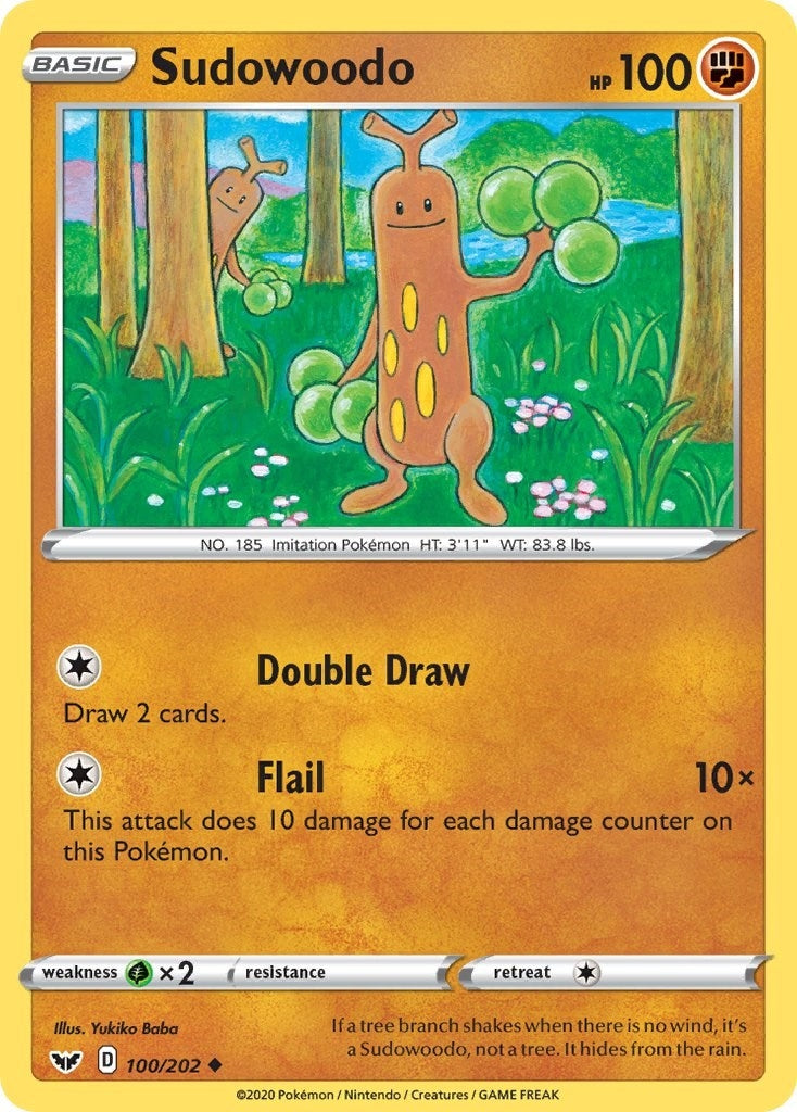 Image for Sudowoodo (100/202) (SWSH01) - Pokemon