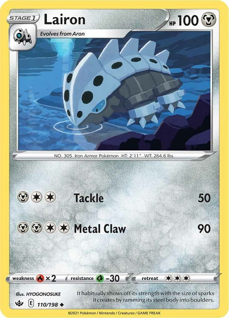Image for Lairon (110/198) (SWSH06) - Pokemon