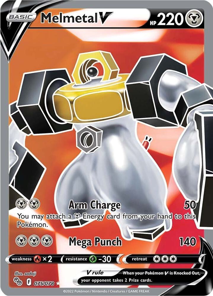 Melmetal V (Full Art) - Pokemon GO (PGO)