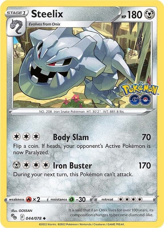Steelix - Pokemon GO (PGO)