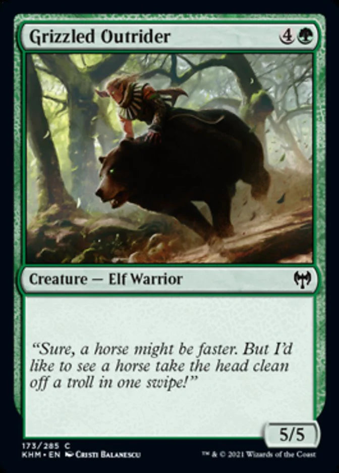 Grizzled Outrider - Kaldheim (KHM)