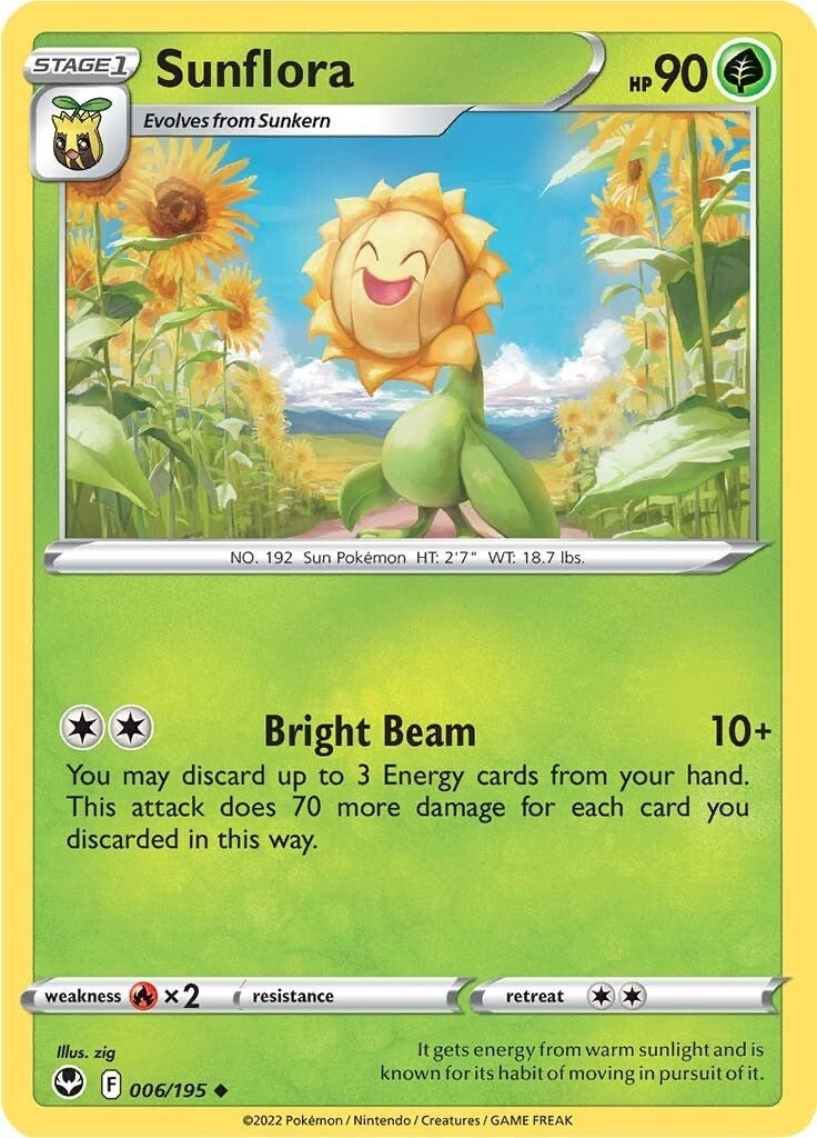 Image for Sunflora (006/195) (SWSH12) - Pokemon