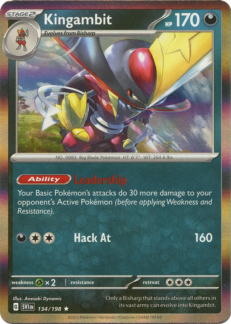 Image for Kingambit (134/198) (SVI) - Pokemon