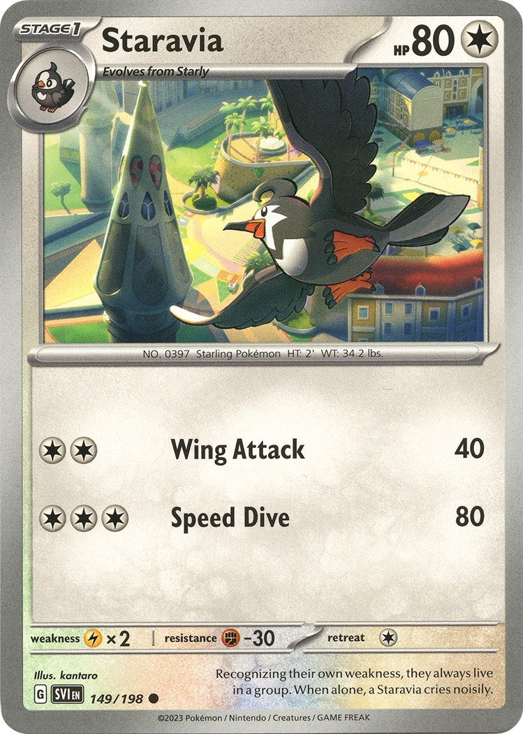 Image for Staravia (149/198) (SVI) - Pokemon