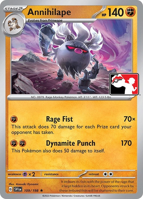 Image for Annihilape (109/198) - Pokemon
