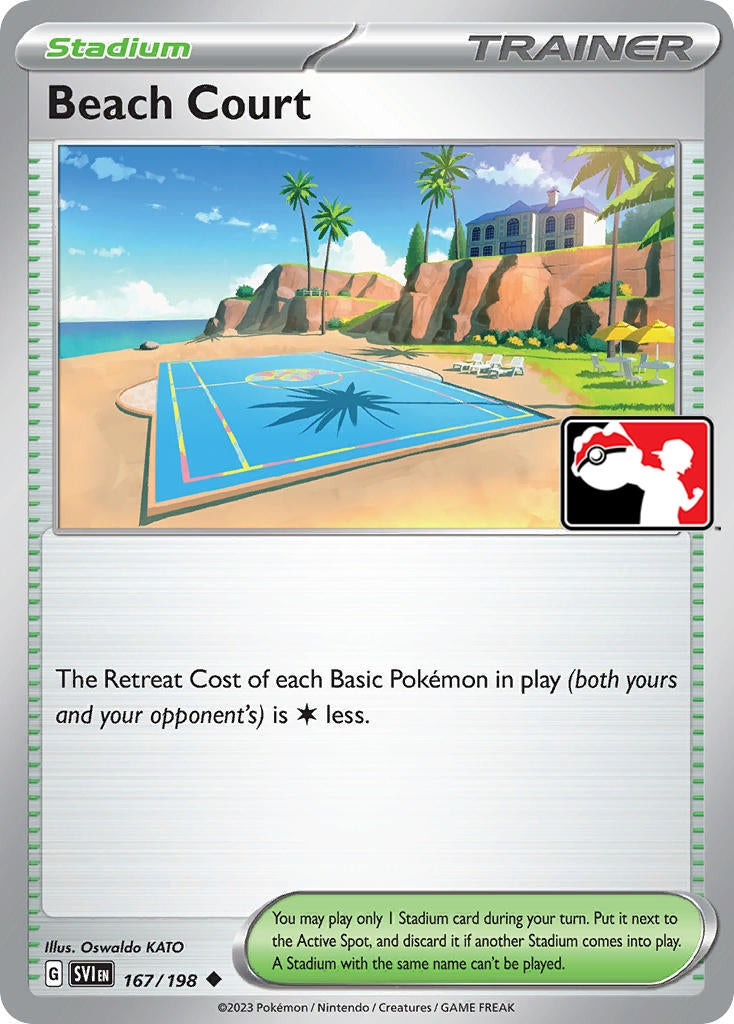 Image for Beach Court (167/198) - Pokemon