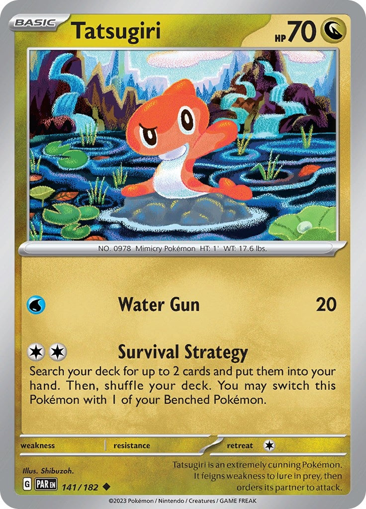 Image for Tatsugiri (141/182) (PAR) - Pokemon