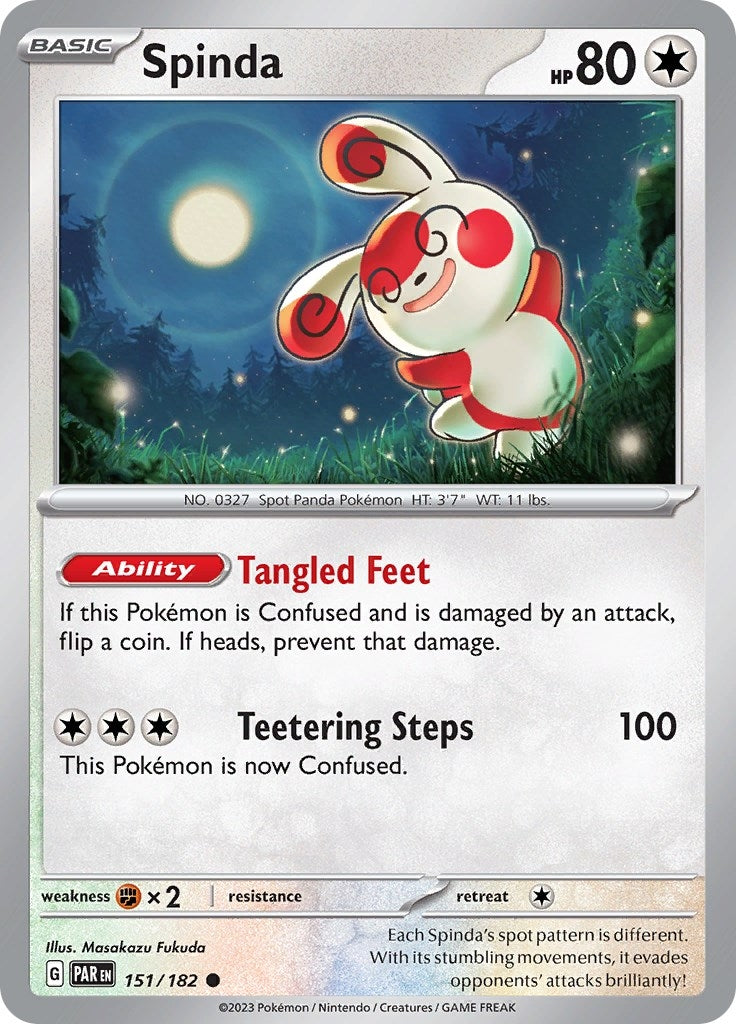 Image for Spinda (151/182) (PAR) - Pokemon