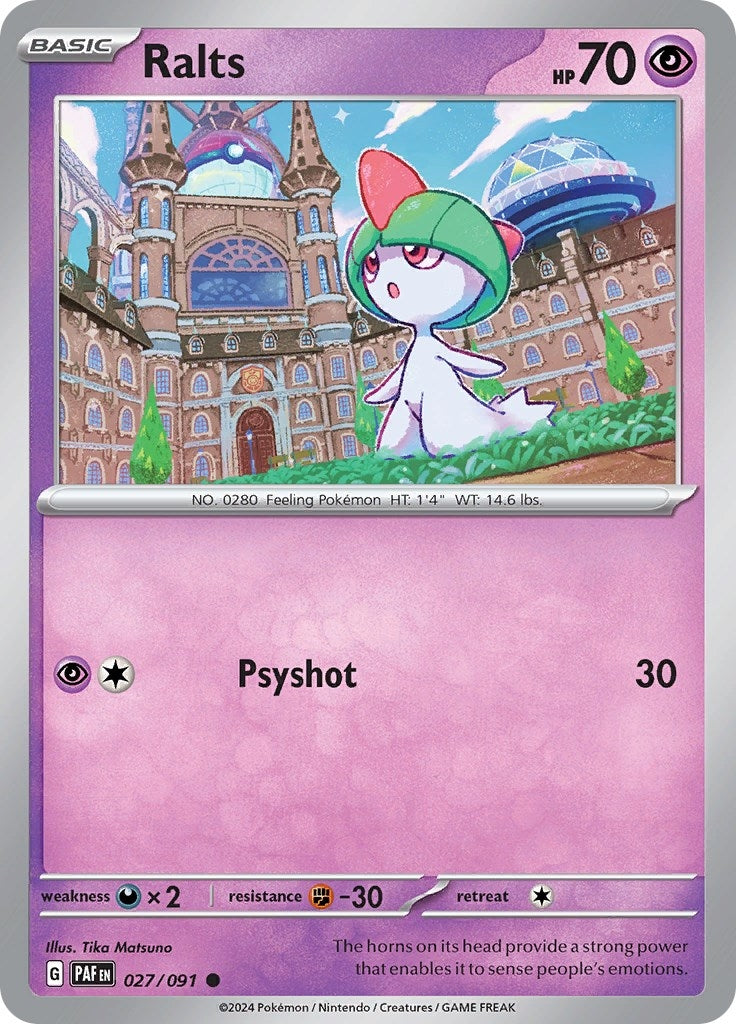 Image for Ralts (027/091) (PAF) - Pokemon