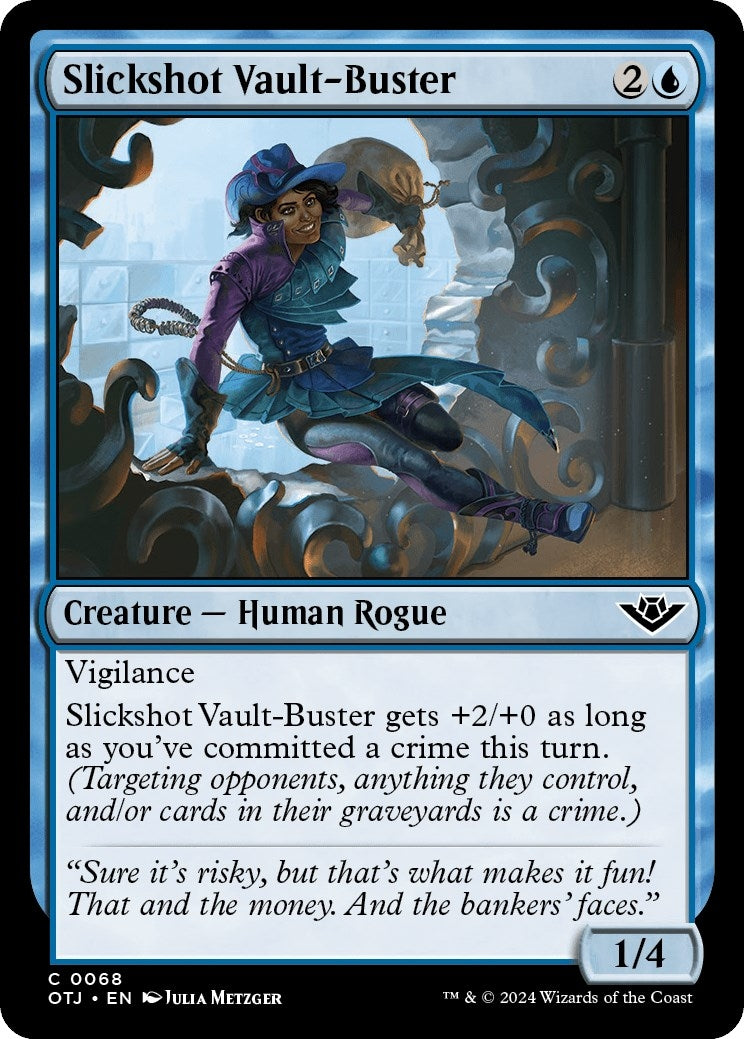 Image for Slickshot Vault-Buster (68) (OTJ) - Magic: The Gathering