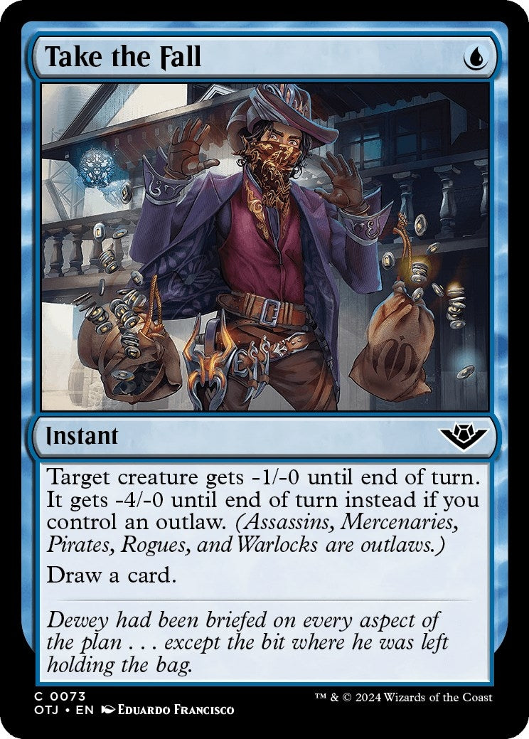 Image for Take the Fall (73) (OTJ) - Magic: The Gathering