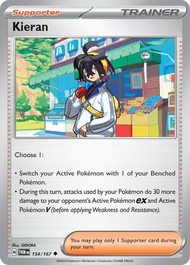 Image for Kieran (154/167) (TWM) - Pokemon