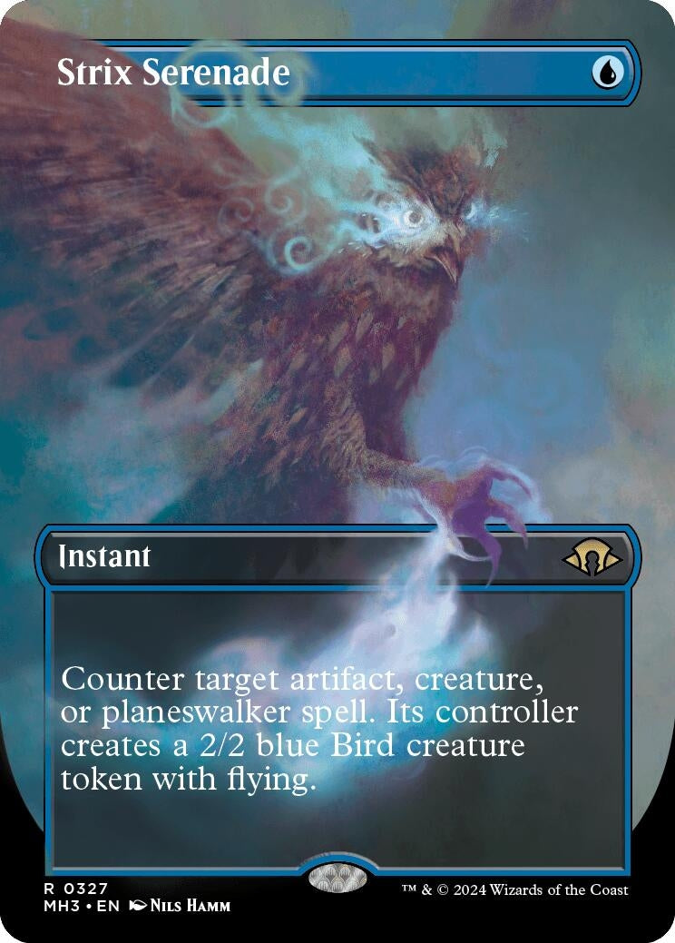 Image for Strix Serenade (Borderless) (327) (MH3) - Magic: The Gathering