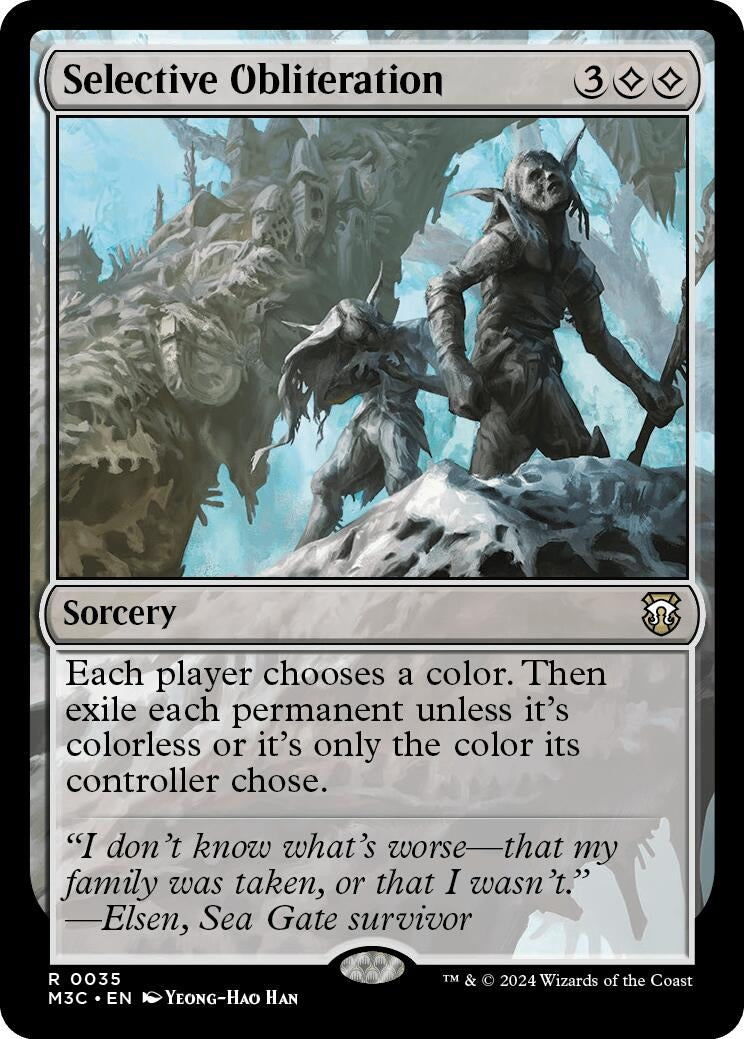 Image for Selective Obliteration (35) (M3C) - Magic: The Gathering