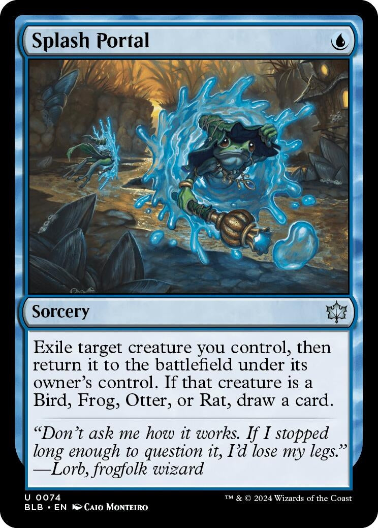 Image for Splash Portal (74) (BLB) - Magic: The Gathering