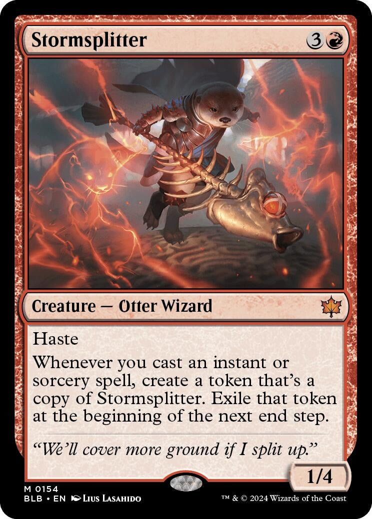 Image for Stormsplitter (154) (BLB) - Magic: The Gathering