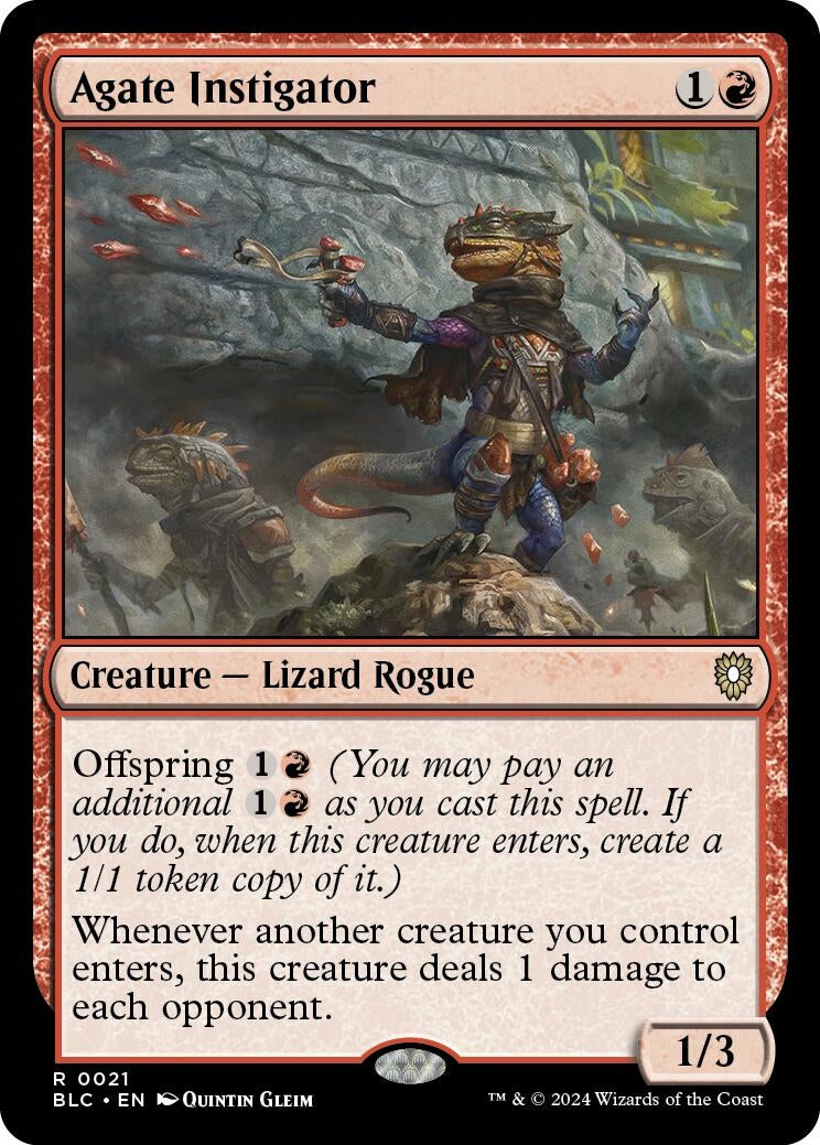 Image for Agate Instigator (21) (BLC) - Magic: The Gathering