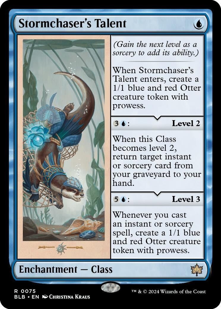 Image for Stormchaser's Talent (75) (BLB) - Magic: The Gathering