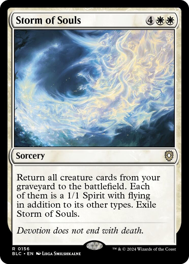 Image for Storm of Souls (156) (BLC) - Magic: The Gathering