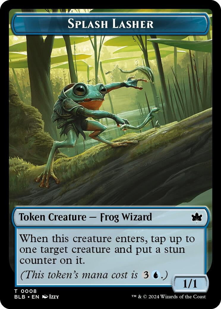 Image for Splash Lasher Token (8) (BLB) - Magic: The Gathering