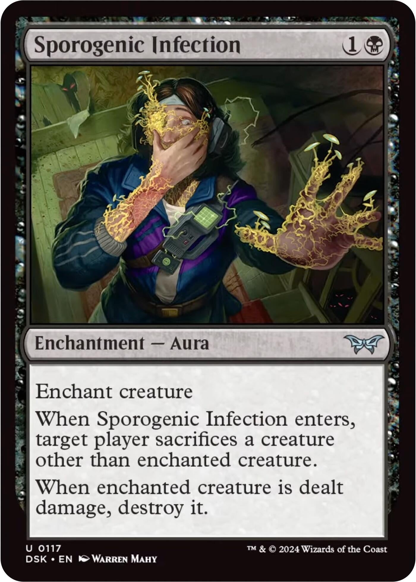Image for Sporogenic Infection (117) (DSK) - Magic: The Gathering