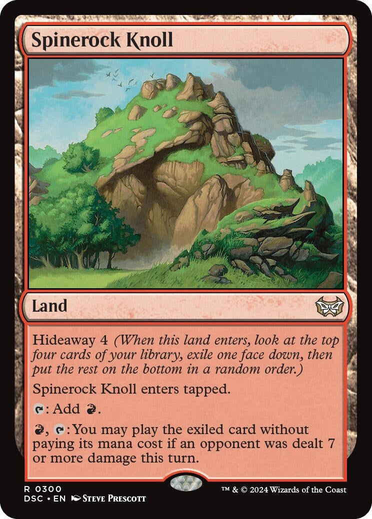 Image for Spinerock Knoll (300) (DSC) - Magic: The Gathering