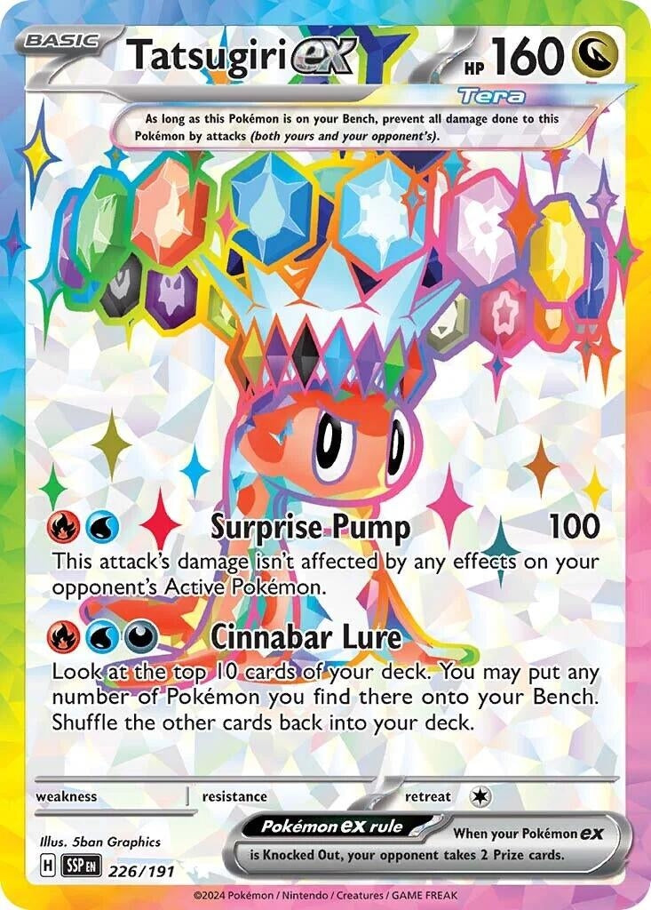 Image for Tatsugiri ex (226/191) (SSP) - Pokemon
