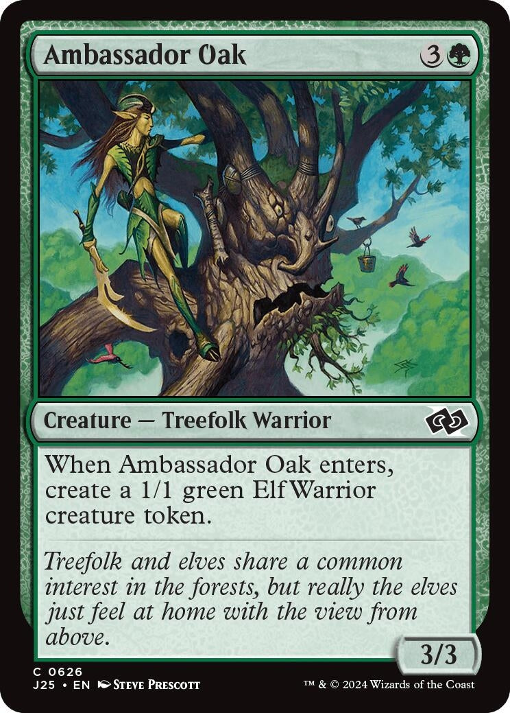 Image for Ambassador Oak (626) (J25) - Magic: The Gathering