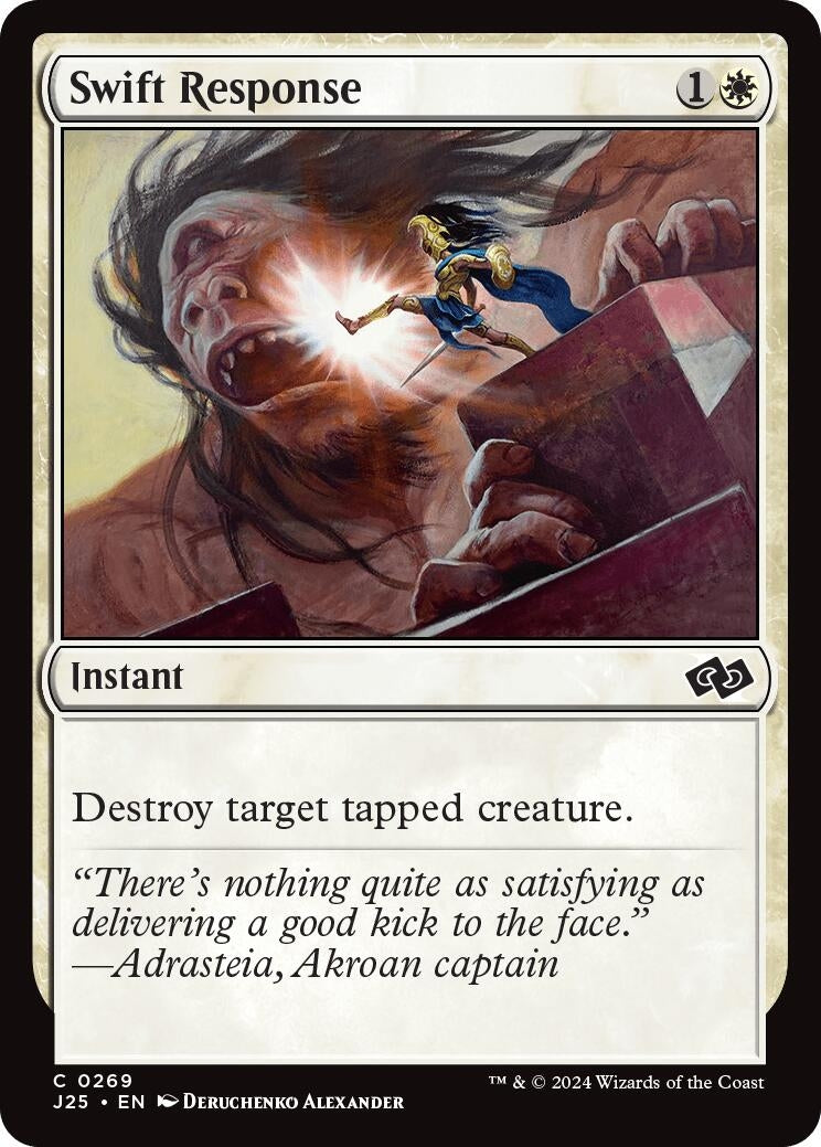 Image for Swift Response (269) (J25) - Magic: The Gathering