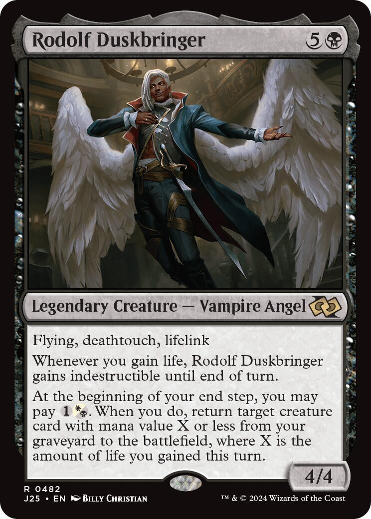 Image for Rodolf Duskbringer (482) (J25) - Magic: The Gathering