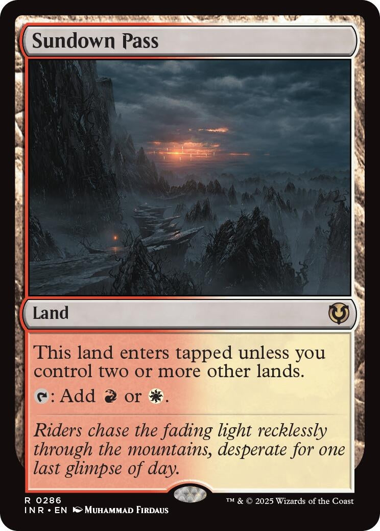 Image for Sundown Pass (286) (INR) - Magic: The Gathering