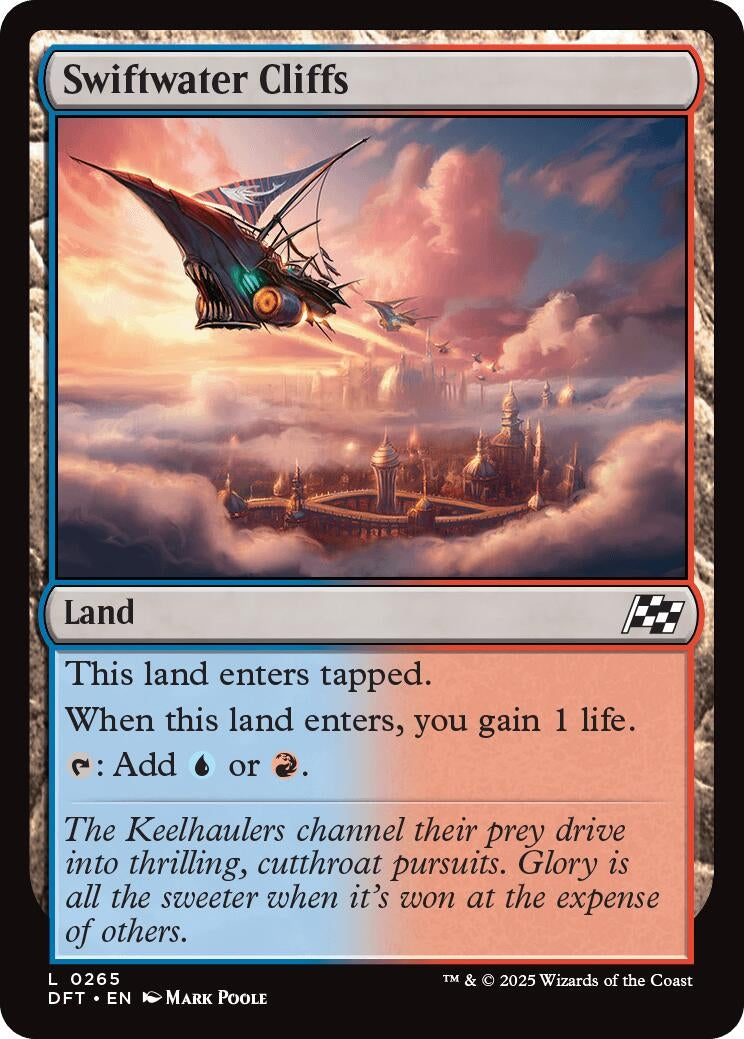 Image for Swiftwater Cliffs (265) (DFT) - Magic: The Gathering