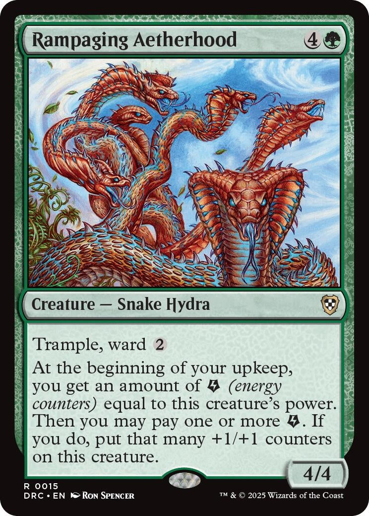 Image for Rampaging Aetherhood (15) (DRC) - Magic: The Gathering