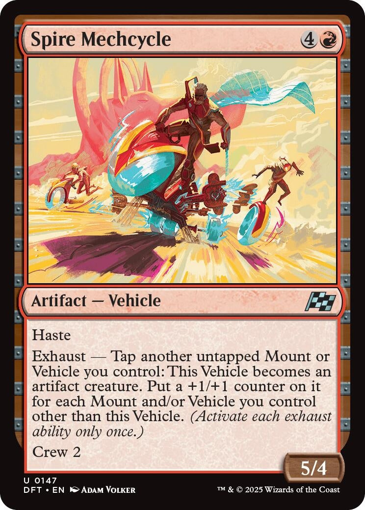 Image for Spire Mechcycle (147) (DFT) - Magic: The Gathering