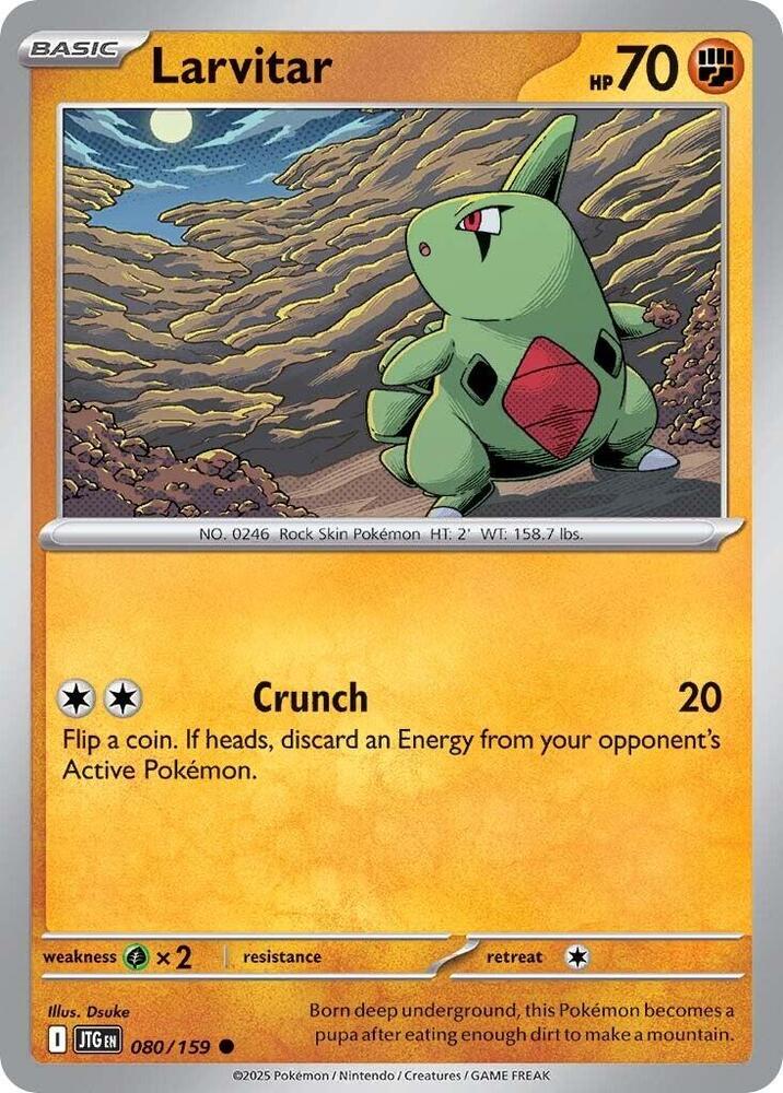 Larvitar - SV09: Journey Together