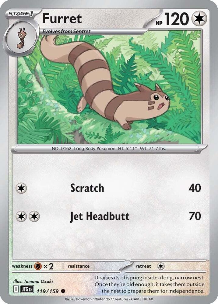 Furret - 119/159 - SV09: Journey Together