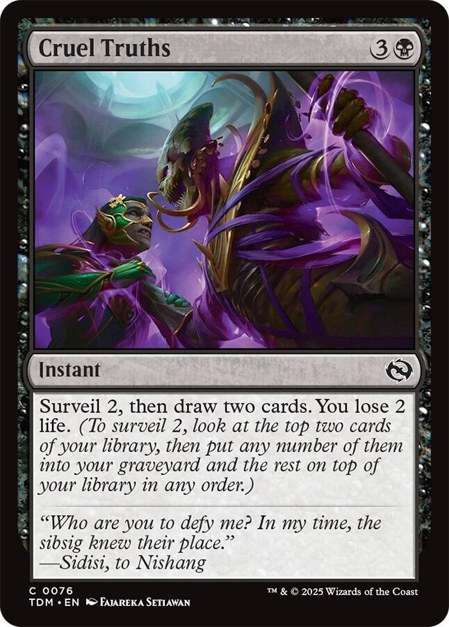 Cruel Truths - Tarkir: Dragonstorm (TDM)