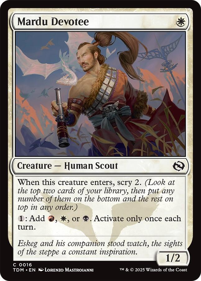 Mardu Devotee - Tarkir: Dragonstorm (TDM)