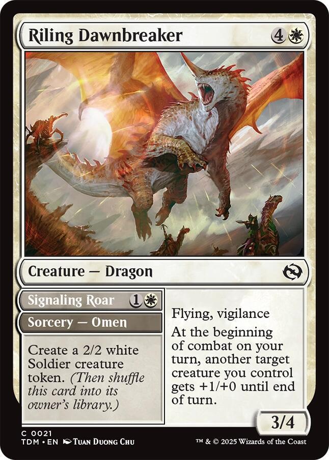 Riling Dawnbreaker - Tarkir: Dragonstorm (TDM)