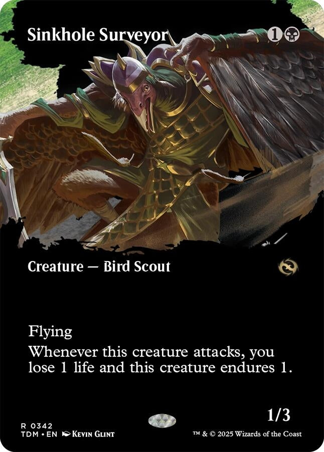 Image for Sinkhole Surveyor (Borderless) (342) (TDM) - Magic: The Gathering