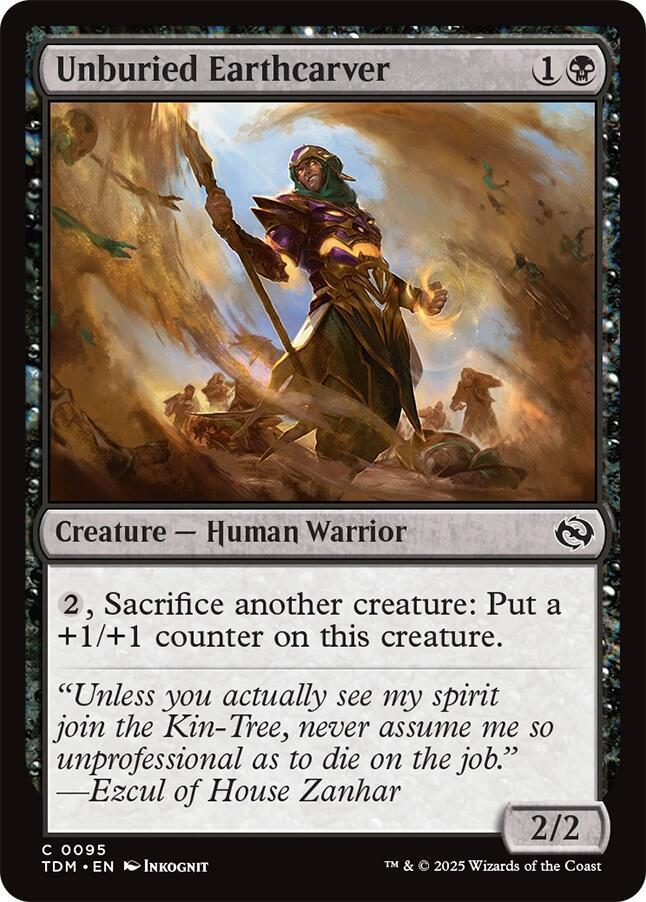 Unburied Earthcarver - Tarkir: Dragonstorm (TDM)