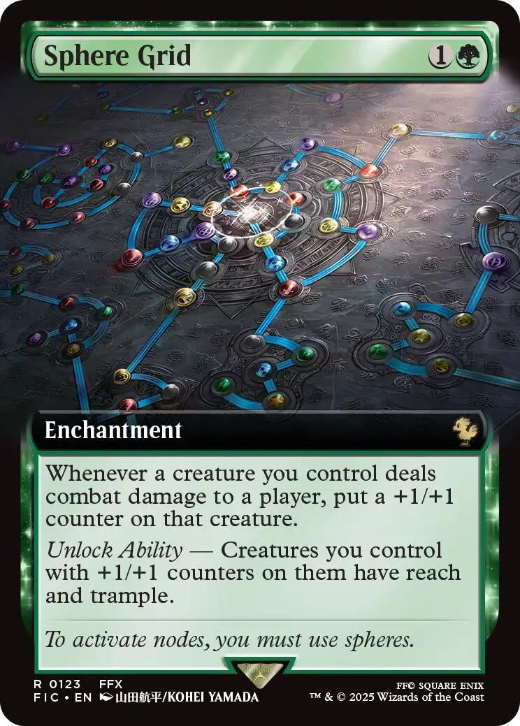 Image for Sphere Grid (Extended Art) (123) (FIC) - Magic: The Gathering