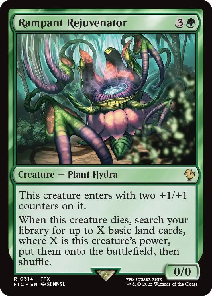Image for Rampant Rejuvenator (Surge Foil) (314) (FIC) - Magic: The Gathering