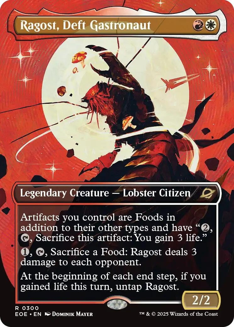 Image for Ragost, Deft Gastronaut (Borderless) (300) (EOE) - Magic: The Gathering