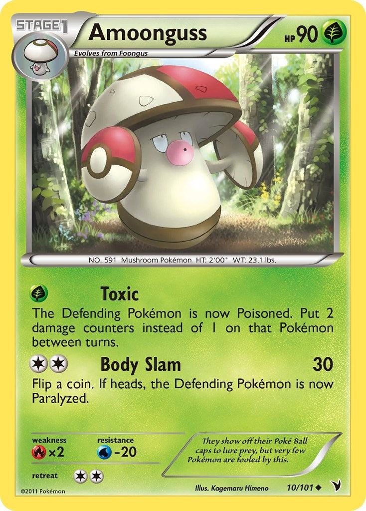 Image for Amoonguss (10/101) (NVI) - Pokemon